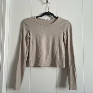 3/$25 Ardene Cream Crewneck Longsleeve